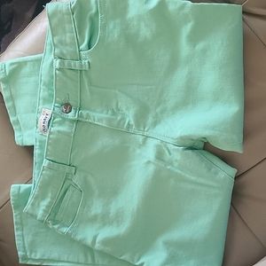 Mint Green Capris